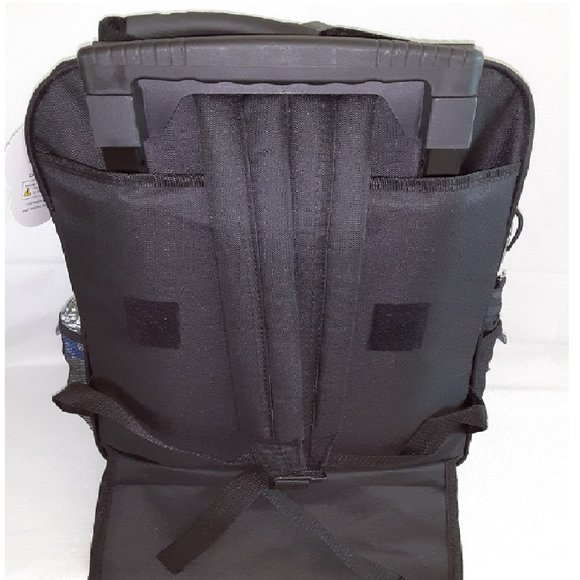 Carry On Backpack with Wheels Rolling Backpack Travel Backpack - Picture 3 of 13